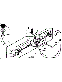 Pump Assembly parts for Kenmore Washer 110.6402500 (1106402500, 110 6402500) from AppliancePartsPros.com
