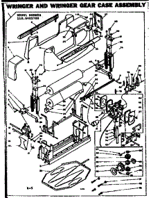 Wringer Gear Case parts for Kenmore Washer 110.6402700 (1106402700, 110 6402700) from AppliancePartsPros.com