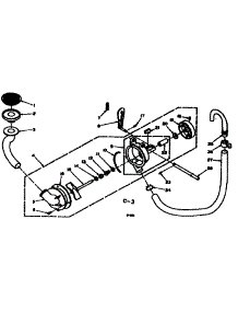 Pump Assembly And Pump Parts parts for Kenmore Washer 110.6402800 (1106402800, 110 6402800) from AppliancePartsPros.com
