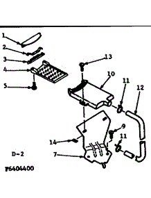 Two Way Valve Assembly parts for Kenmore Washer 110.6404400 (1106404400, 110 6404400) from AppliancePartsPros.com