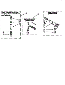 Water System parts for Kenmore Washer 110.26808690 (11026808690, 110 26808690) from AppliancePartsPros.com