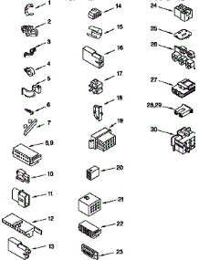 Wiring Harness parts for Kenmore Washer 110.26809690 (11026809690, 110 26809690) from AppliancePartsPros.com