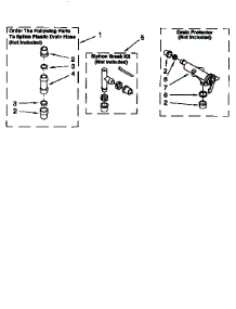 Water System parts for Kenmore Washer 110.26812691 (11026812691, 110 26812691) from AppliancePartsPros.com