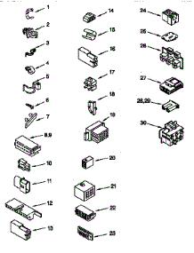 Wiring Harness parts for Kenmore Washer 110.26814691 (11026814691, 110 26814691) from AppliancePartsPros.com