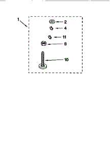 Miscellaneous parts for Kenmore Washer 110.26814691 (11026814691, 110 26814691) from AppliancePartsPros.com