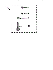 Miscellaneous parts for Kenmore Washer 110.26822692 (11026822692, 110 26822692) from AppliancePartsPros.com