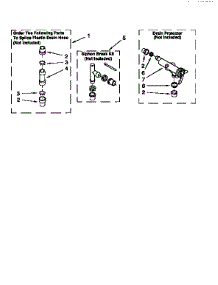 Water System parts for Kenmore Washer 110.26824690 (11026824690, 110 26824690) from AppliancePartsPros.com