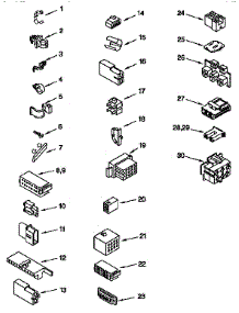 Wiring Harness parts for Kenmore Washer 110.26832691 (11026832691, 110 26832691) from AppliancePartsPros.com