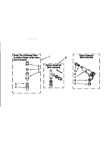 Water System parts for Kenmore Washer 110.26832691 (11026832691, 110 26832691) from AppliancePartsPros.com