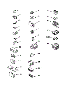 Wiring Harness parts for Kenmore Washer 110.26832694 (11026832694, 110 26832694) from AppliancePartsPros.com