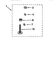Miscellaneous parts for Kenmore Washer 110.26834692 (11026834692, 110 26834692) from AppliancePartsPros.com