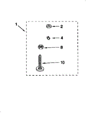 Miscellaneous parts for Kenmore Washer 110.26842691 (11026842691, 110 26842691) from AppliancePartsPros.com