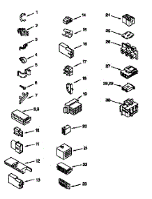 Wiring Harness parts for Kenmore Washer 110.26844692 (11026844692, 110 26844692) from AppliancePartsPros.com