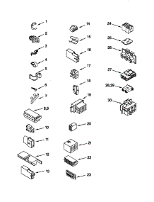 Wiring Harness parts for Kenmore Washer 110.26844694 (11026844694, 110 26844694) from AppliancePartsPros.com