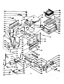 Body Section parts for Kenmore Range 103.9376801 (1039376801, 103 9376801) from AppliancePartsPros.com
