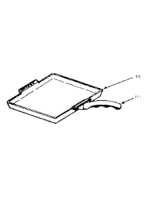 Optional Set-On Griddle parts for Kenmore Range 103.9386740 (1039386740, 103 9386740) from AppliancePartsPros.com