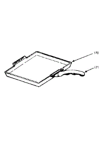 Optional Set-On Griddle parts for Kenmore Range 103.9406740 (1039406740, 103 9406740) from AppliancePartsPros.com