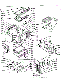 Body Section parts for Kenmore Range 103.9416860 (1039416860, 103 9416860) from AppliancePartsPros.com