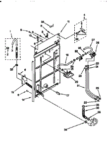 Rear Panel parts for Kenmore Washer 110.27894791 (11027894791, 110 27894791) from AppliancePartsPros.com