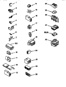 Wiring Harness parts for Kenmore Washer 110.27982790 (11027982790, 110 27982790) from AppliancePartsPros.com