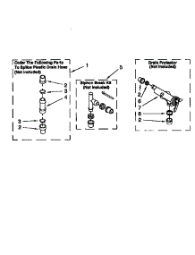 Water System parts for Kenmore Washer 110.28299890 (11028299890, 110 28299890) from AppliancePartsPros.com