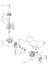 Brake, Clutch, Gearcase, Motor And Pump Parts