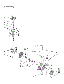 Brake, Clutch, Gearcase, Motor And Pump Parts parts for Kenmore Washer 110.28692701 (11028692701, 110 28692701) from AppliancePartsPros.com