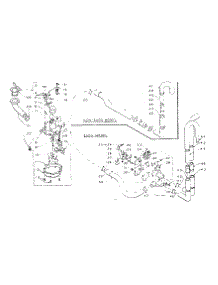 Water System parts for Kenmore Washer 110.5805100 (1105805100, 110 5805100) from AppliancePartsPros.com