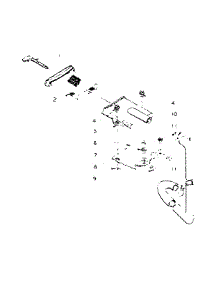 Filter Assembly parts for Kenmore Washer 110.5805303 (1105805303, 110 5805303) from AppliancePartsPros.com