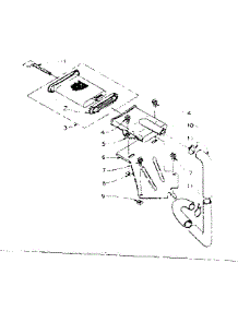 Filter Assembly parts for Kenmore Washer 110.5805501 (1105805501, 110 5805501) from AppliancePartsPros.com