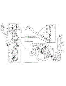 Water System parts for Kenmore Washer 110.5805801 (1105805801, 110 5805801) from AppliancePartsPros.com