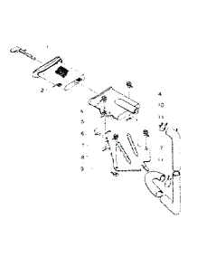 Filter Assembly parts for Kenmore Washer 110.5805803 (1105805803, 110 5805803) from AppliancePartsPros.com