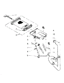 Filter Assembly parts for Kenmore Washer 110.5805851 (1105805851, 110 5805851) from AppliancePartsPros.com