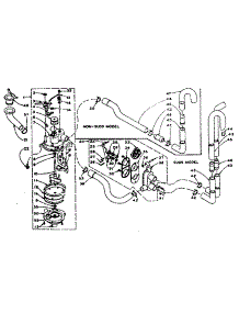 Water System parts for Kenmore Washer 110.5805852 (1105805852, 110 5805852) from AppliancePartsPros.com