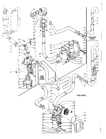 Water System parts for Kenmore Washer 110.5805951 (1105805951, 110 5805951) from AppliancePartsPros.com