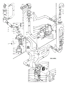 Water System parts for Kenmore Washer 110.5805952 (1105805952, 110 5805952) from AppliancePartsPros.com