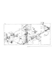 White Rodgers Burner Assembly parts for Kenmore Dryer 110.5807501 (1105807501, 110 5807501) from AppliancePartsPros.com
