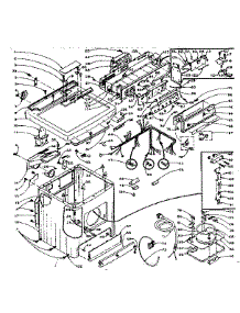 Machine Sub-Assembly parts for Kenmore Dryer 110.5807800 (1105807800, 110 5807800) from AppliancePartsPros.com