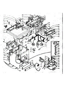 Machine Sub-Assembly parts for Kenmore Dryer 110.5807861 (1105807861, 110 5807861) from AppliancePartsPros.com
