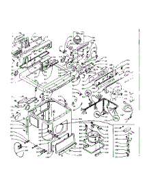 Machine Sub-Assembly parts for Kenmore Dryer 110.5807961 (1105807961, 110 5807961) from AppliancePartsPros.com