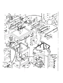 Machine Sub-Assembly parts for Kenmore Dryer 110.5808850 (1105808850, 110 5808850) from AppliancePartsPros.com