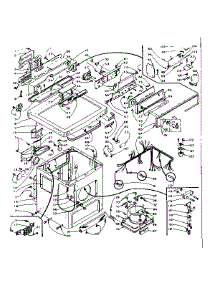Machine Sub-Assembly parts for Kenmore Dryer 110.5808860 (1105808860, 110 5808860) from AppliancePartsPros.com