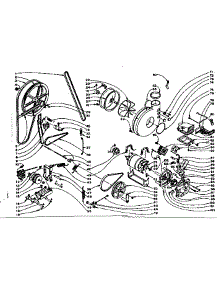 Machine Drive parts for Kenmore Washer Dryer Combo 110.5809106 (1105809106, 110 5809106) from AppliancePartsPros.com