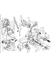 Machine Drive parts for Kenmore Washer Dryer Combo 110.5809502 (1105809502, 110 5809502) from AppliancePartsPros.com