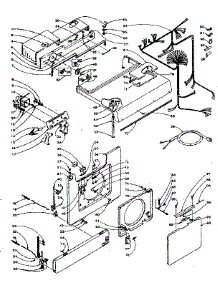 Top And Front parts for Kenmore Washer Dryer Combo 110.5809503 (1105809503, 110 5809503) from AppliancePartsPros.com