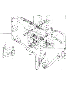 Water System parts for Kenmore Washer Dryer Combo 110.5809702 (1105809702, 110 5809702) from AppliancePartsPros.com