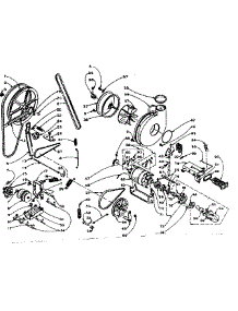 Machine Drive parts for Kenmore Washer Dryer Combo 110.5809703 (1105809703, 110 5809703) from AppliancePartsPros.com
