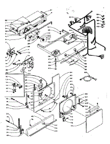 Top And Front parts for Kenmore Washer Dryer Combo 110.5809703 (1105809703, 110 5809703) from AppliancePartsPros.com