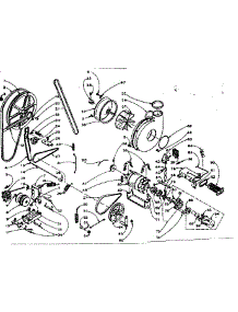 Machine Drive parts for Kenmore Washer Dryer Combo 110.5809704 (1105809704, 110 5809704) from AppliancePartsPros.com