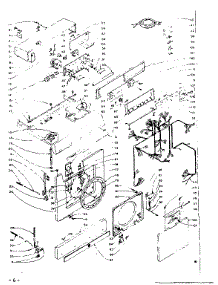 Top And Front parts for Kenmore Washer Dryer Combo 110.5809802 (1105809802, 110 5809802) from AppliancePartsPros.com